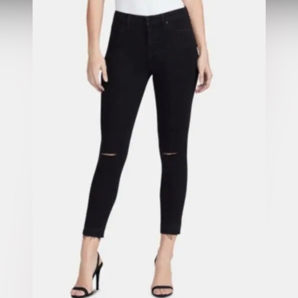 William Rast High-rise Distressed Ankle Jeans🖤
